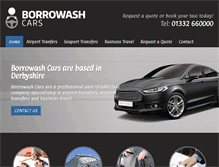 Tablet Screenshot of borrowashcars.co.uk